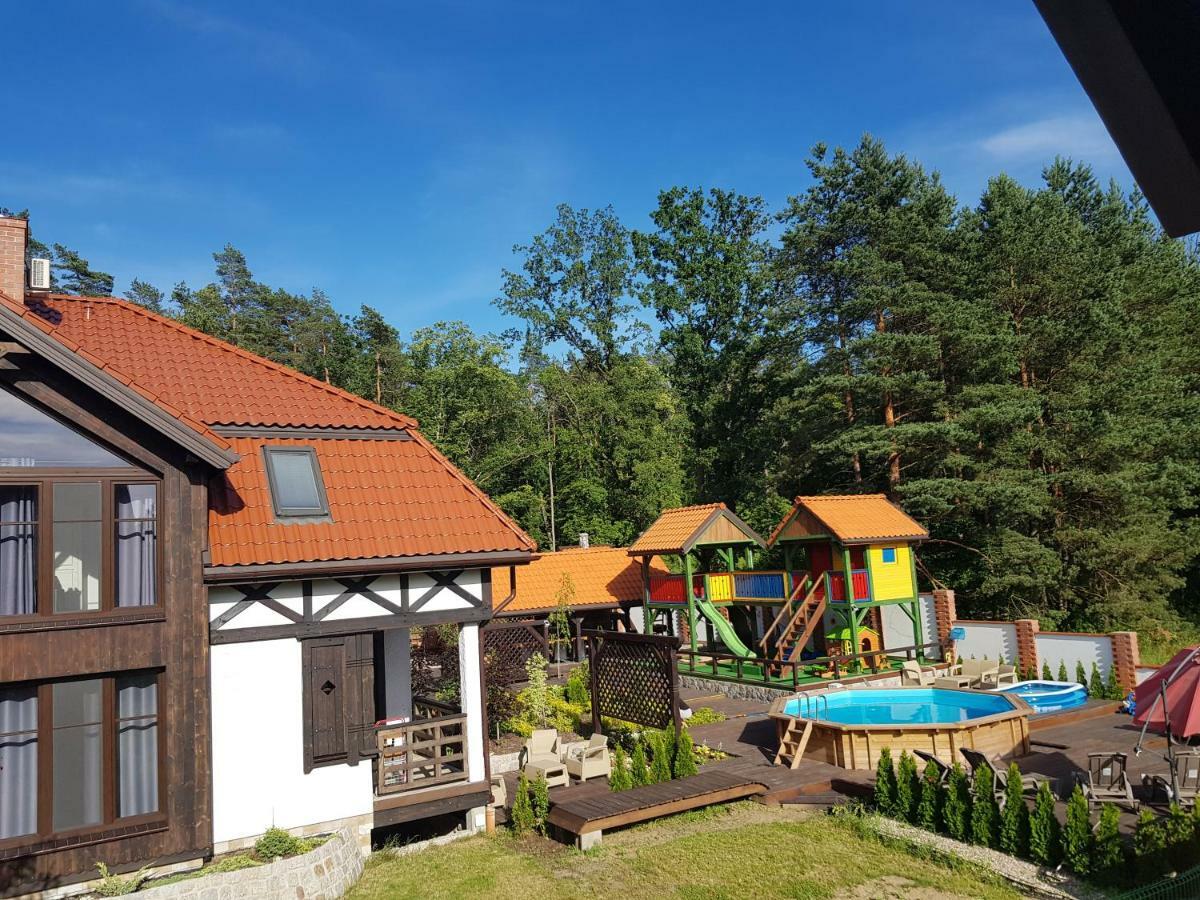 Dwór U Papuga Ruciane-Nida Exterior foto